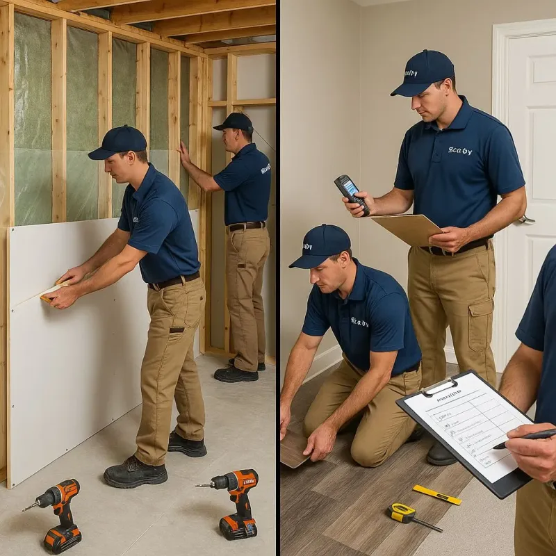Repairs and Reconstruction process in Gresham Park, GA
