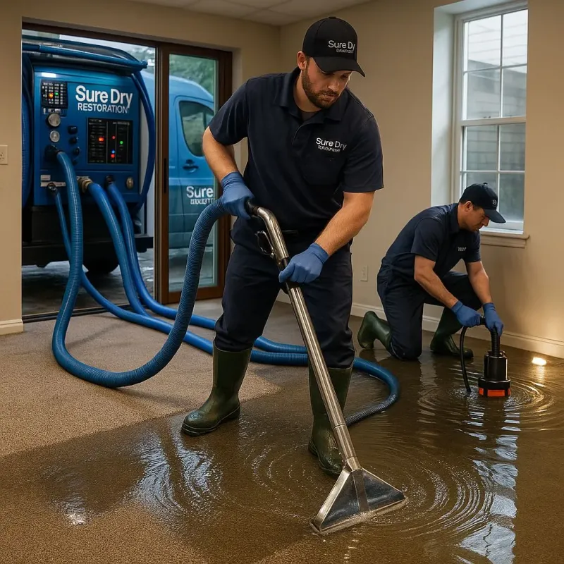 Water Extraction and Removal process in Gresham Park, GA